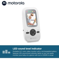 "Motorola VM481 Video Baby Monitor - Advanced Safety & Comfort for Your Little One"